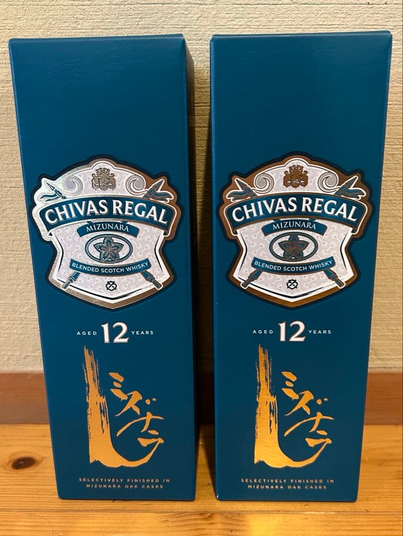 CHIVAS REGAL 12年 ミズナラ　2本セット