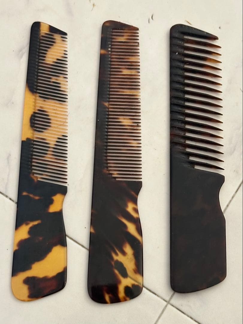 べっ甲櫛　本鼈甲 クシ くし 理容櫛 カットコーム まとめ