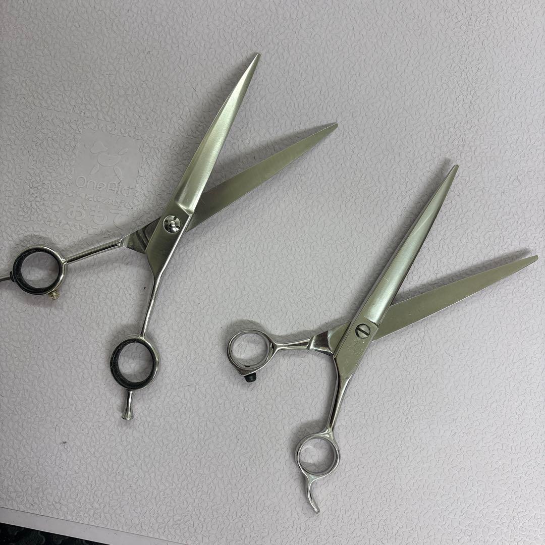 トリミング　シザー　犬用　2点セット