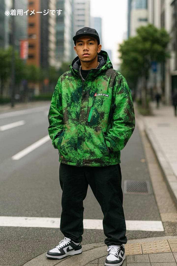 AIRWALK カモフラージュ スノーボードジャケット　ストリート　y2k