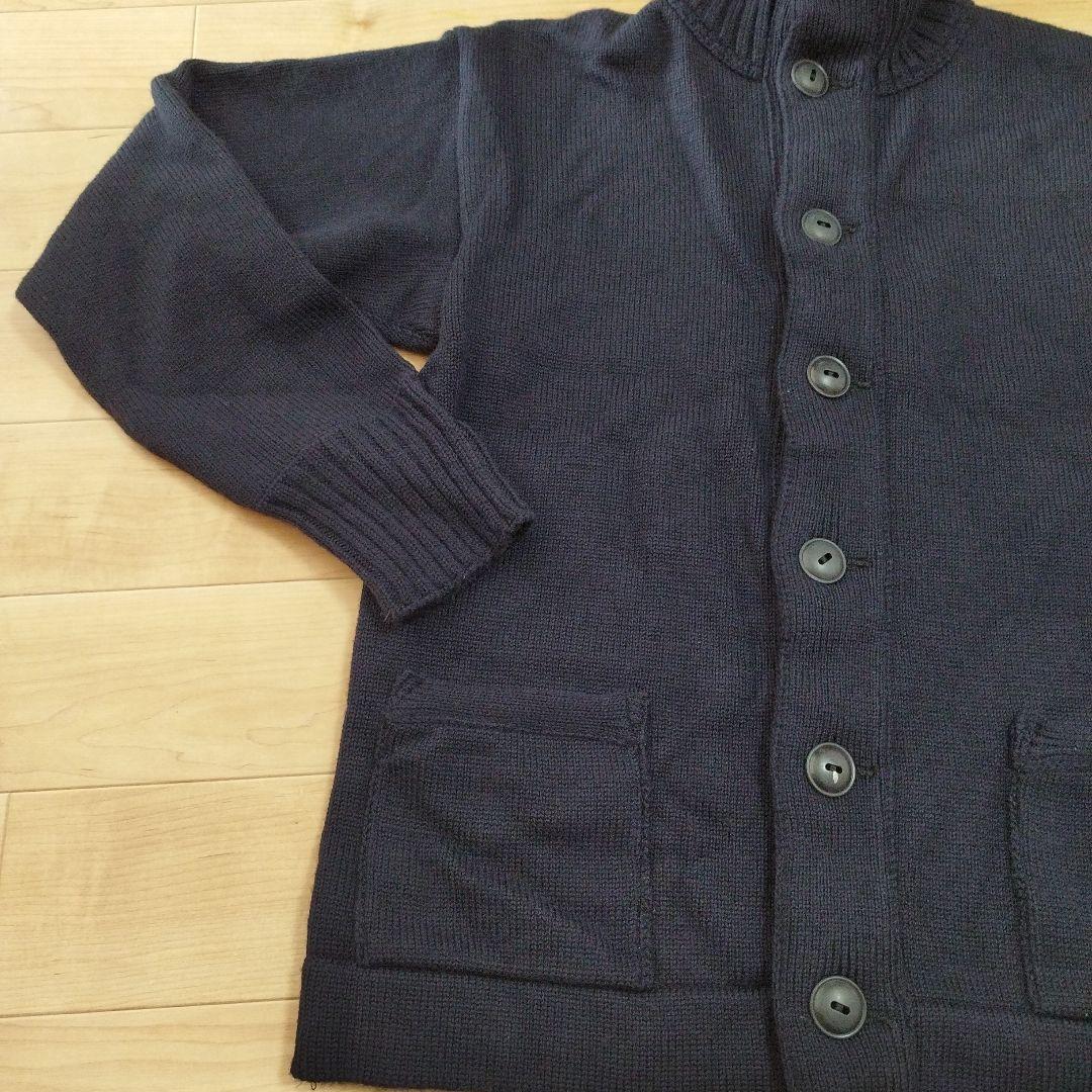 【29】45rpm カーディガン 肉厚　ニット　ウール　ローゲージ