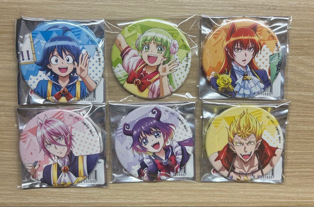 魔入りました！入間くん 缶バッジ 学園祭ver. 6点セット まとめ売り