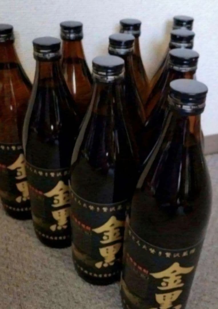 新品未開封【本格芋焼酎金黒】900ml ×10本