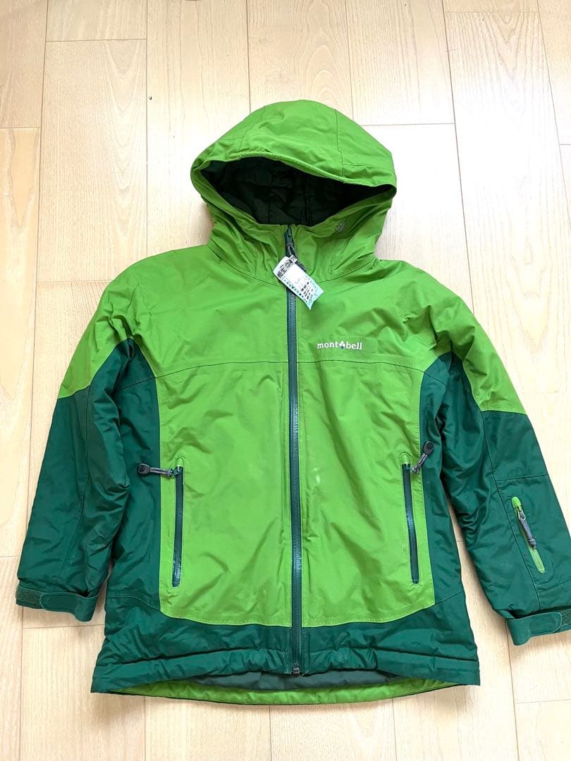 mont-bell モンベル　パウダーライトジャケット　パウダーライトビブ