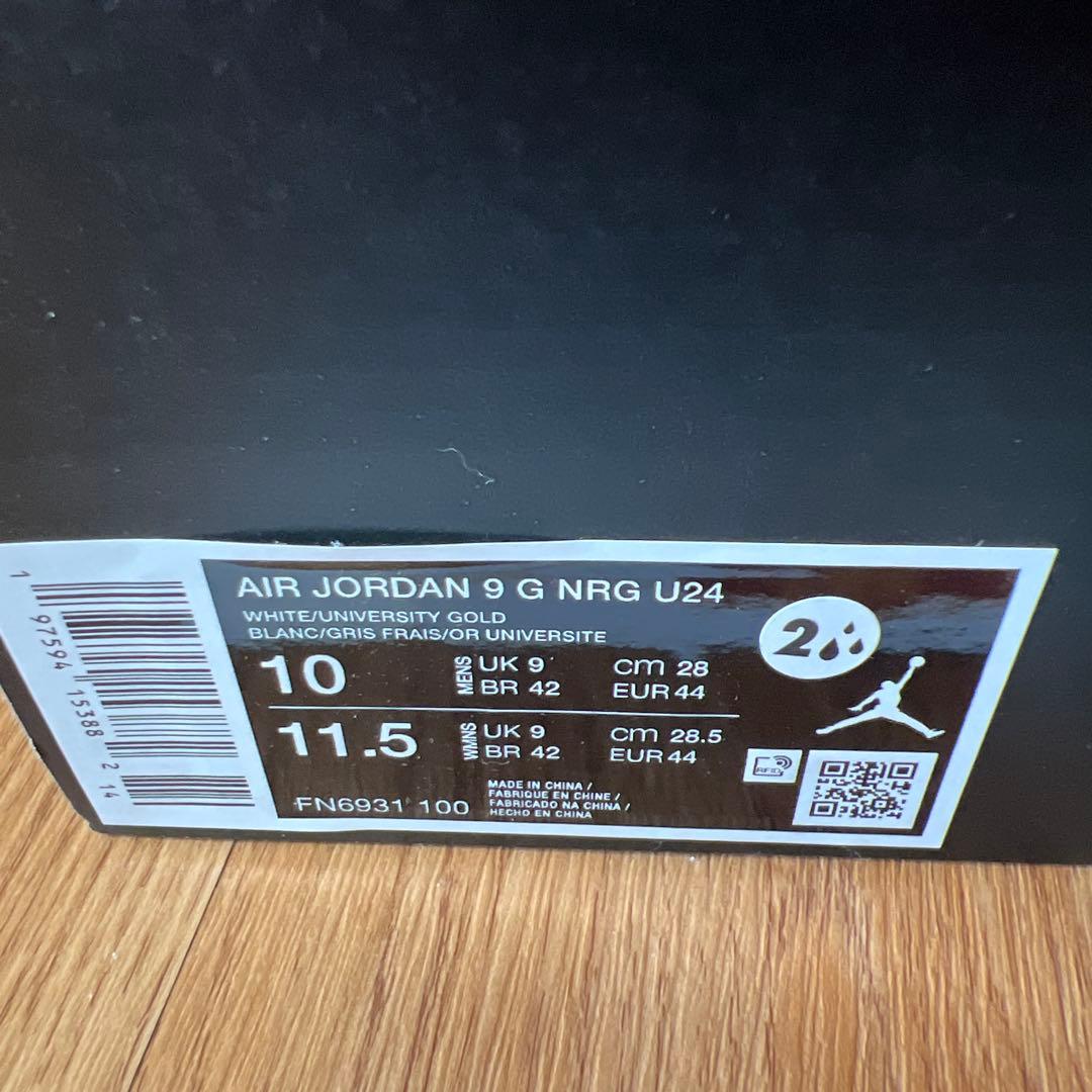 エアジョーダン 9g ゴルフNRG 28 cm
