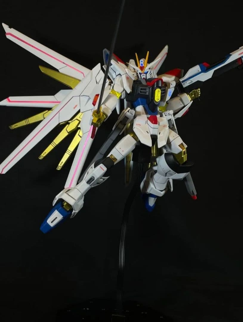 HG　1/144 マイティーストライクフリーダムガンダム　完成品　塗装品
