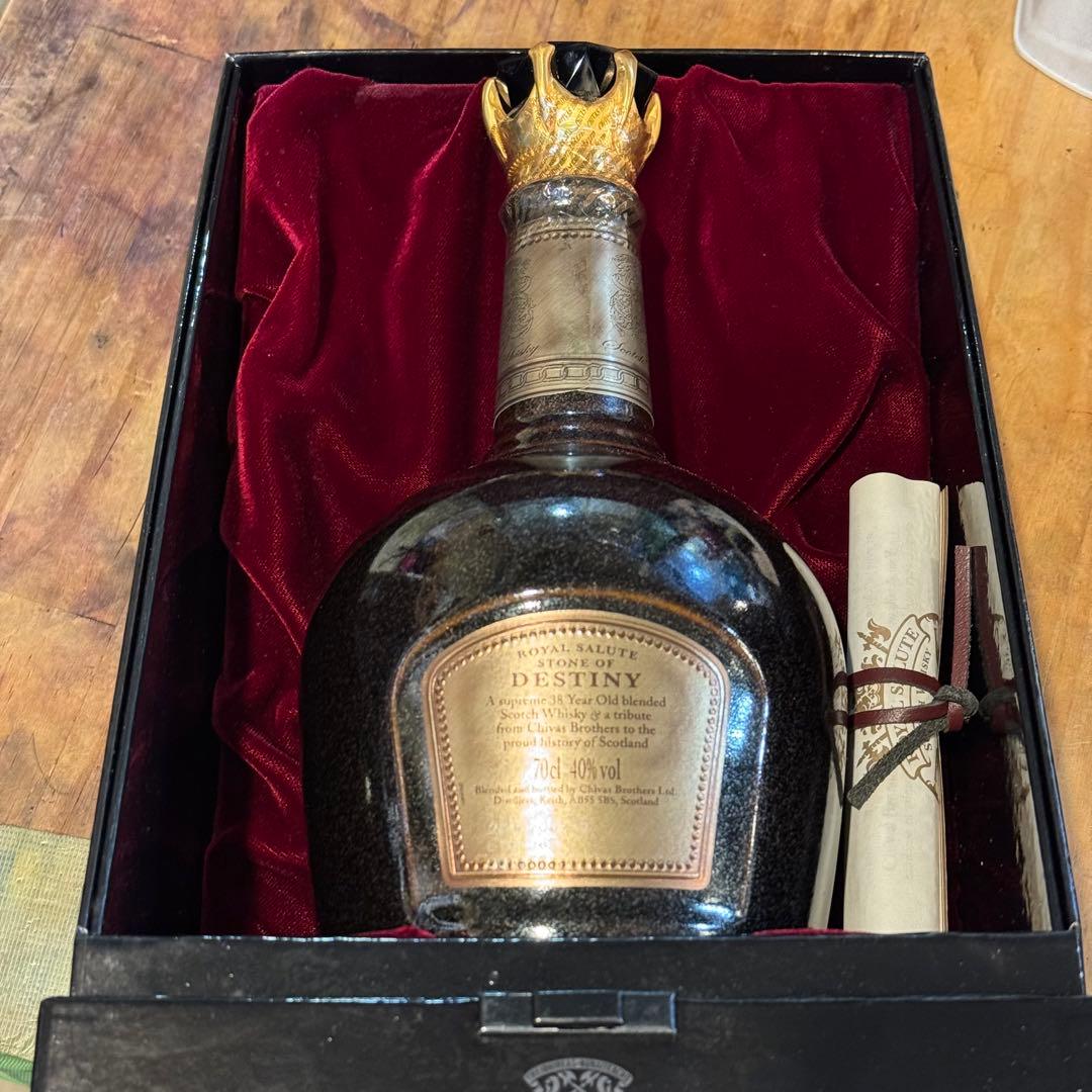 246＊■ローヤルサルート　未開封　38年　シーバスリーガル