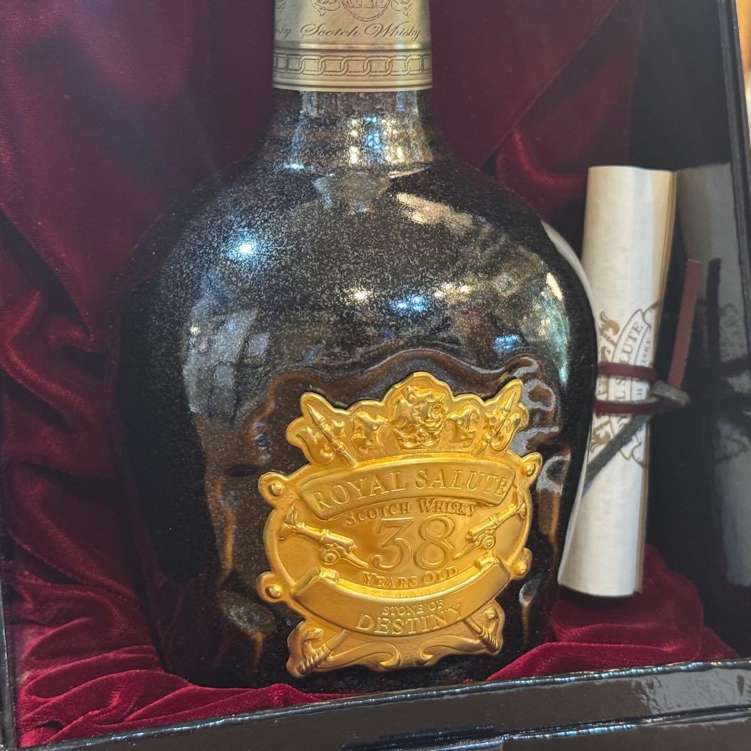 246＊■ローヤルサルート　未開封　38年　シーバスリーガル