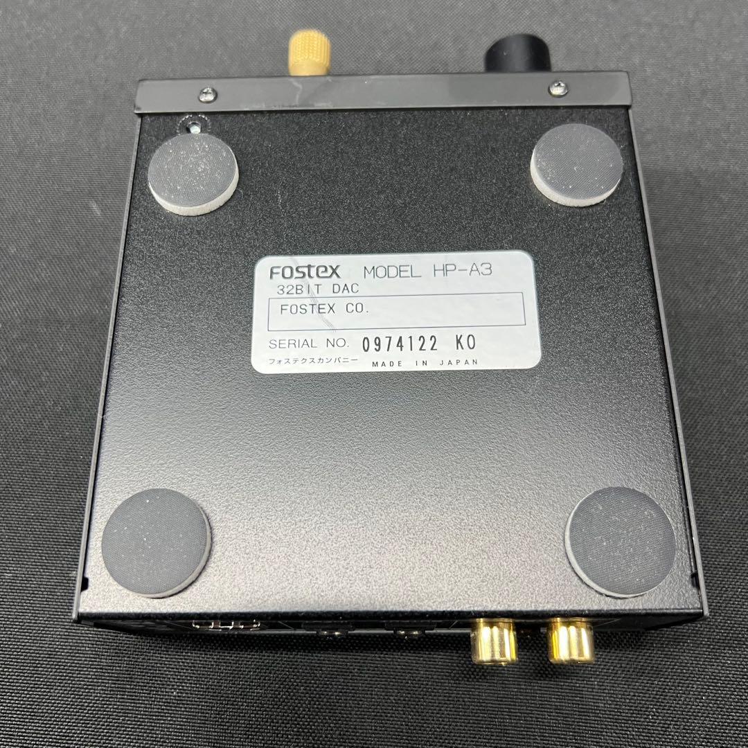 A3【used】Fostex HP-A3 32bit DAC アンプ ハイレゾ