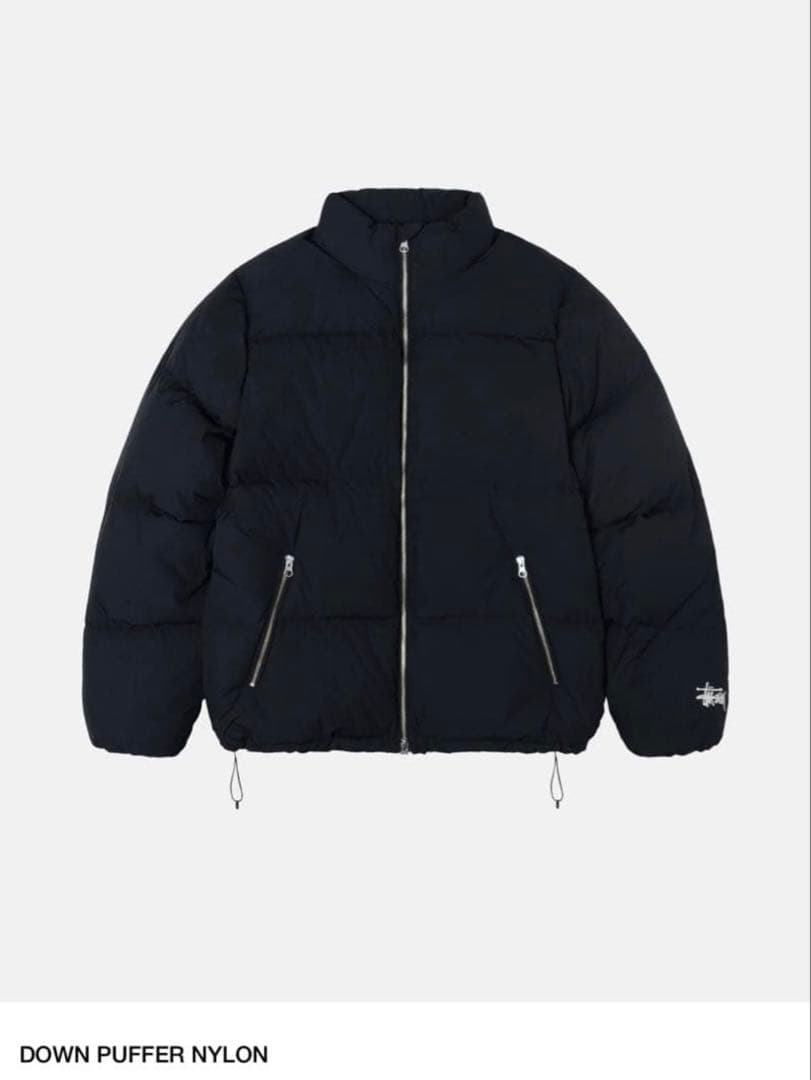 「入手困難」Stüssy DOWN PUFFER NYLON