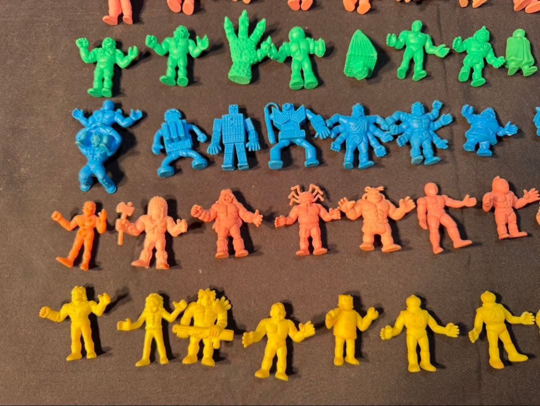 キン肉マン　キン消し　消しゴム　120体　当時物　まとめ売り　フィギュア