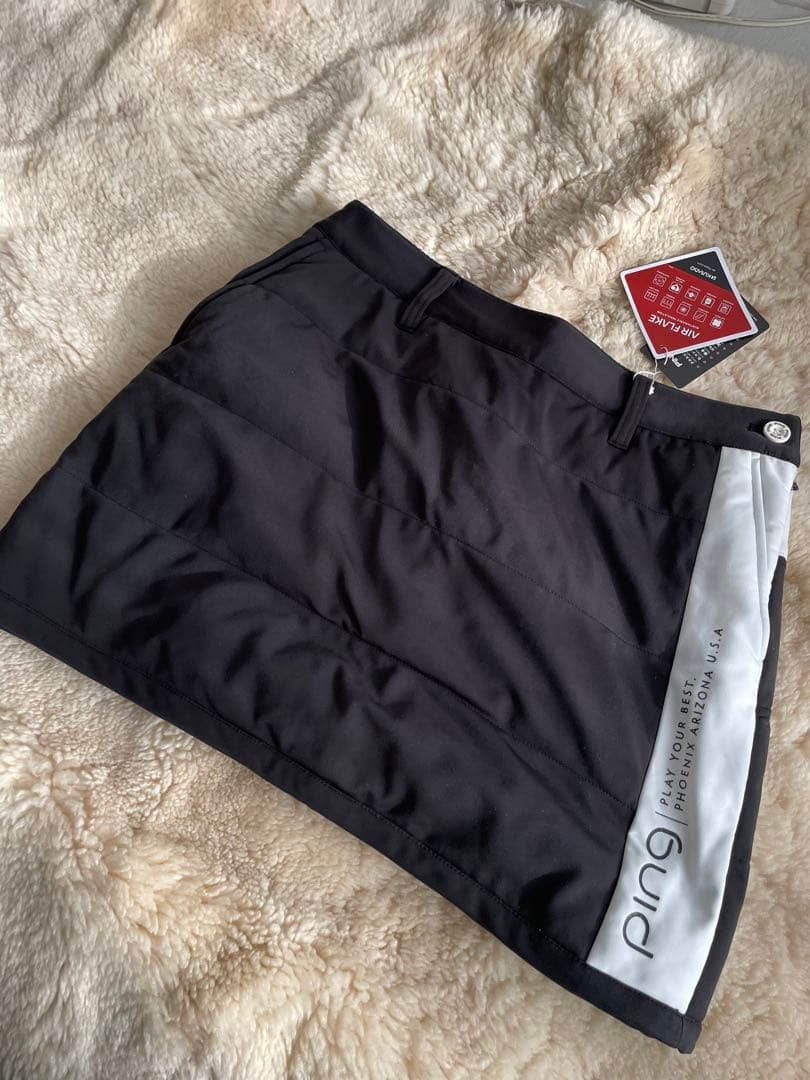 ピンゴルフ レディース 保温 軽量　中綿スカート サイズL 新品タグ付