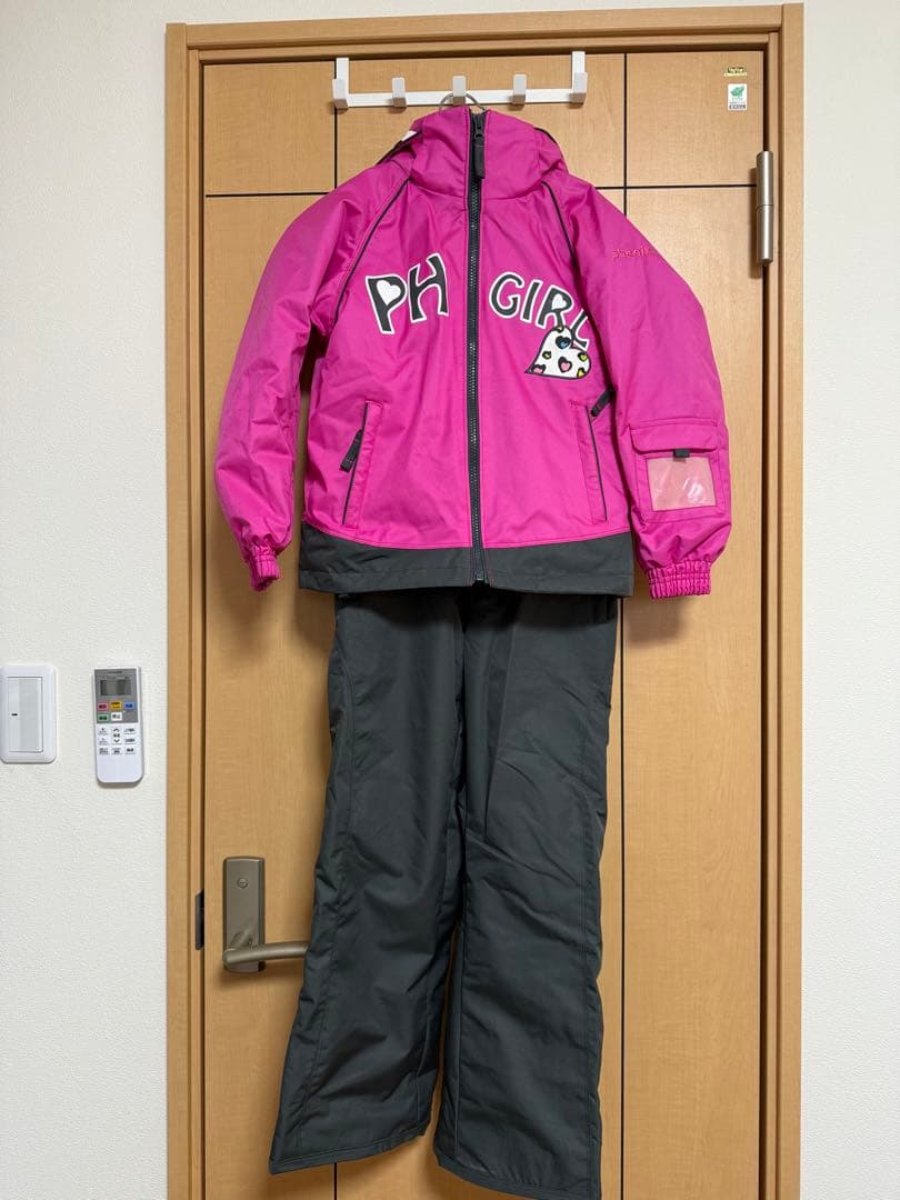 フェニックス⭐︎GIRL 130子ども用スキーウェアセット