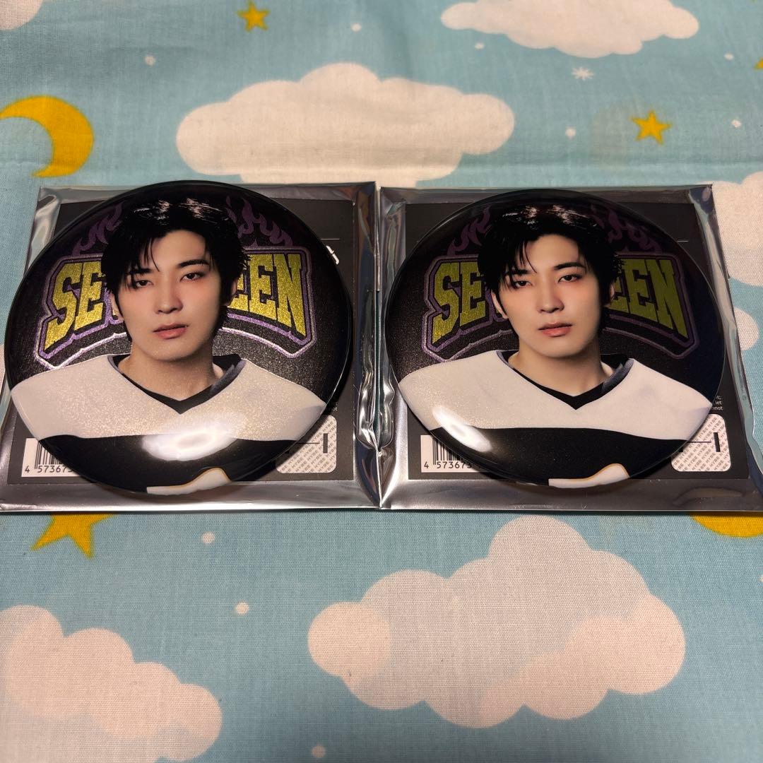 SEVENTEEN ウォヌ WONWOO 缶バッジ 2個セット