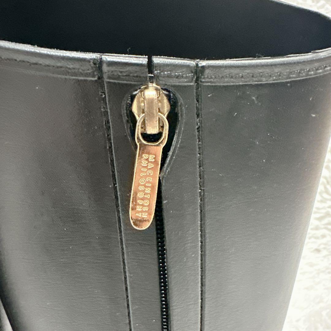 マッキントッシュフィロソフィー レインブーツ 長靴 ブラック S