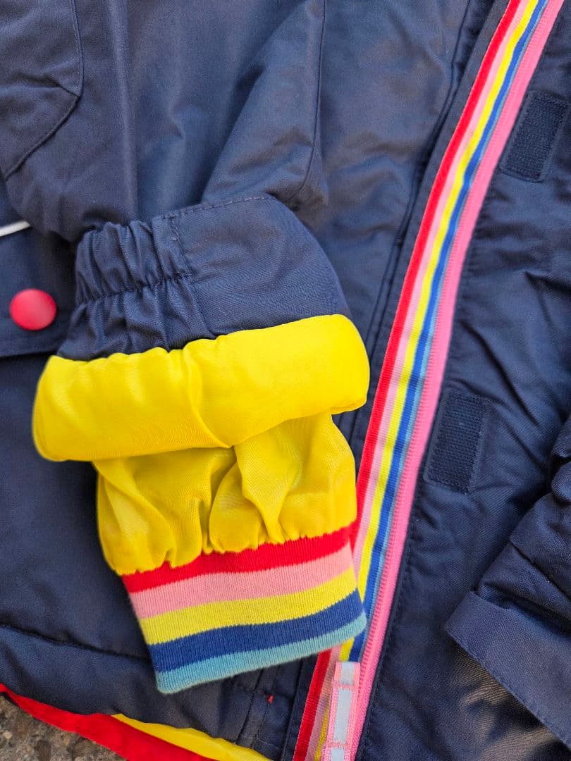 子ども用スキーウェアセット（ネイビー）