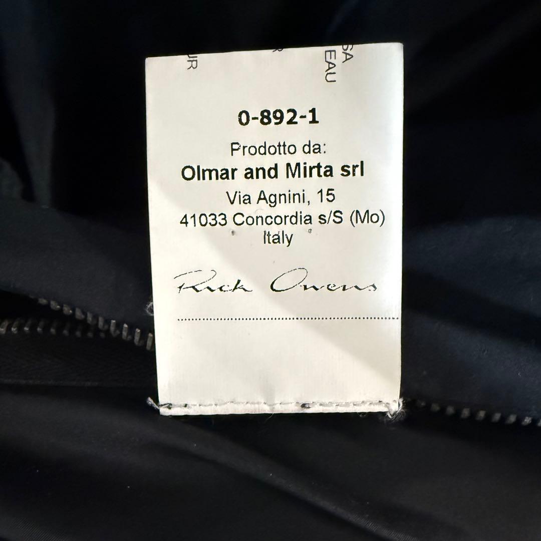 リックオウエンス　ダウンジャケット　48