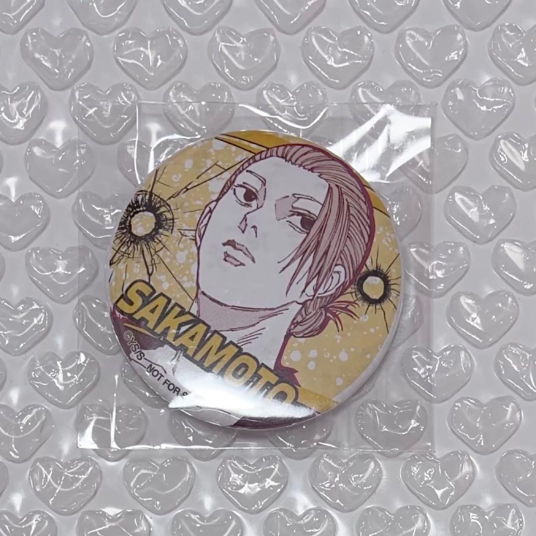 SAKAMOTO DAYS 坂本太郎 ゼブラック 缶バッジ