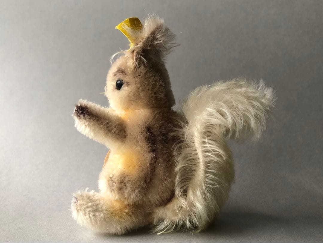 Steiff 　リスのPossy　グレー