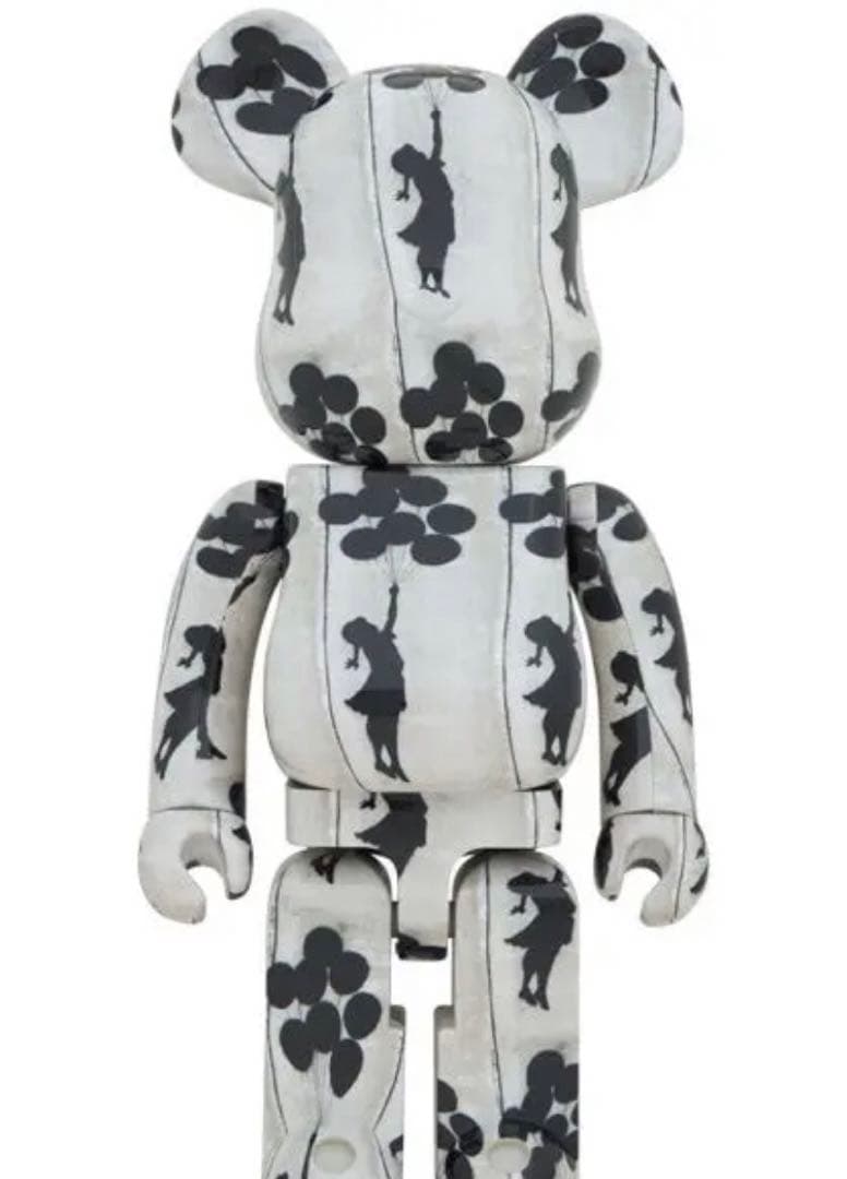 ベアブリック 新品　バンクシー　フライングバルーン　BE@RBRICK1000%