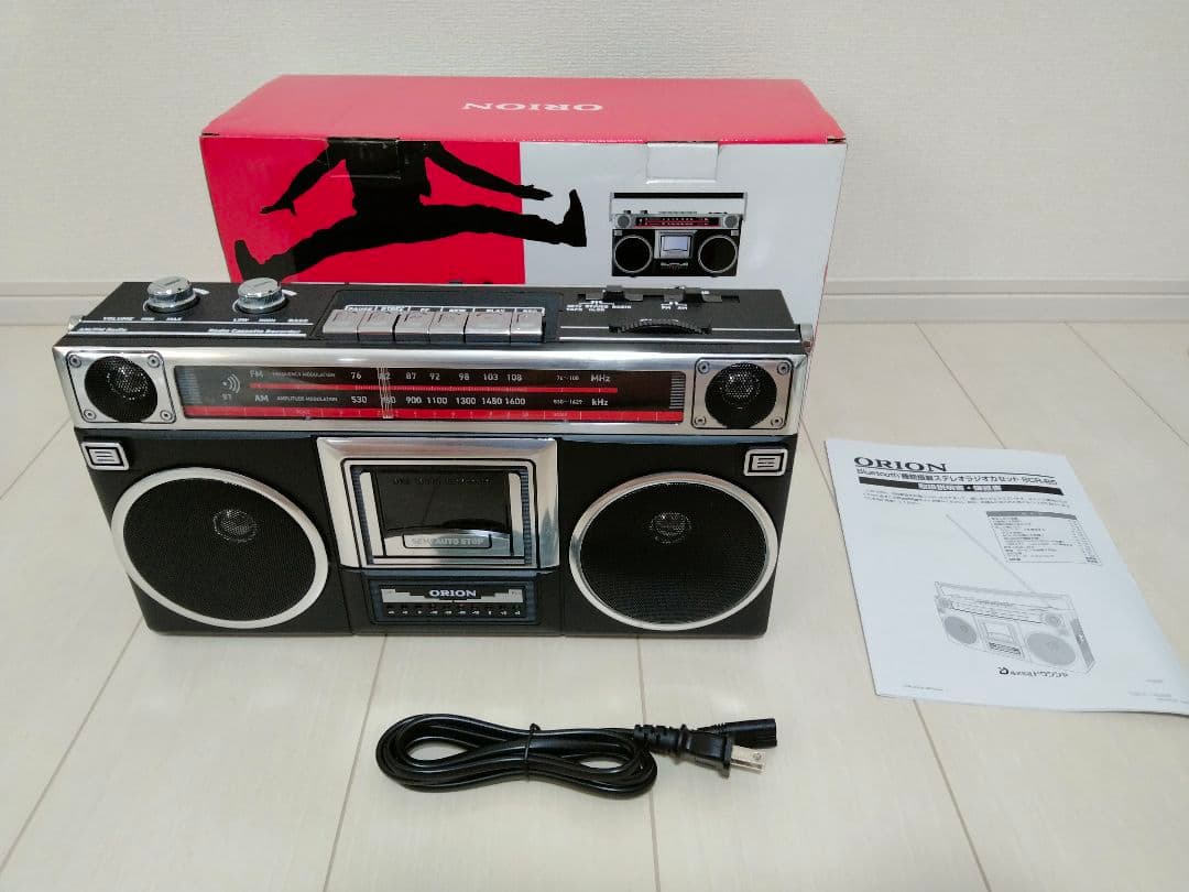 【美品】ラジカセ・オリオン/ORION・SCR-B5