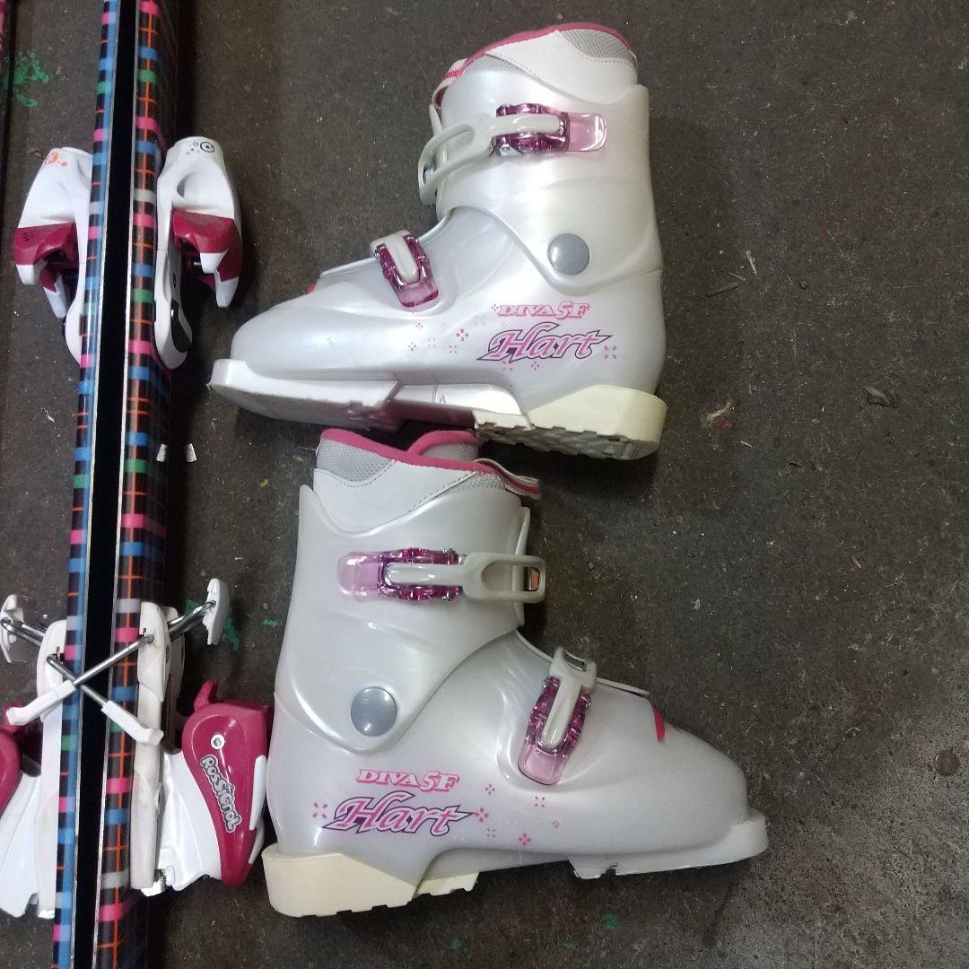 ジュニアスキーセット スキー130cm ブーツ23cm