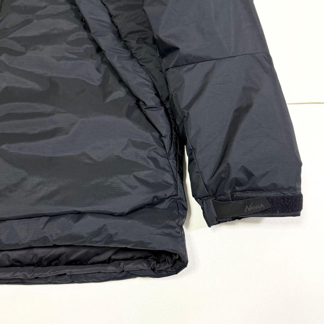 ナンガ イブキ ダウンジャケット アウター フード アウトドア ブラック XL