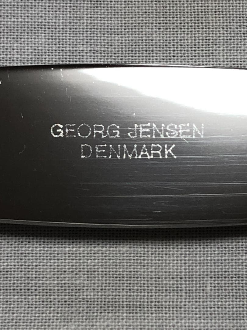 美品 ジョージジェンセン ACORN ディナーナイフ STERLING ④