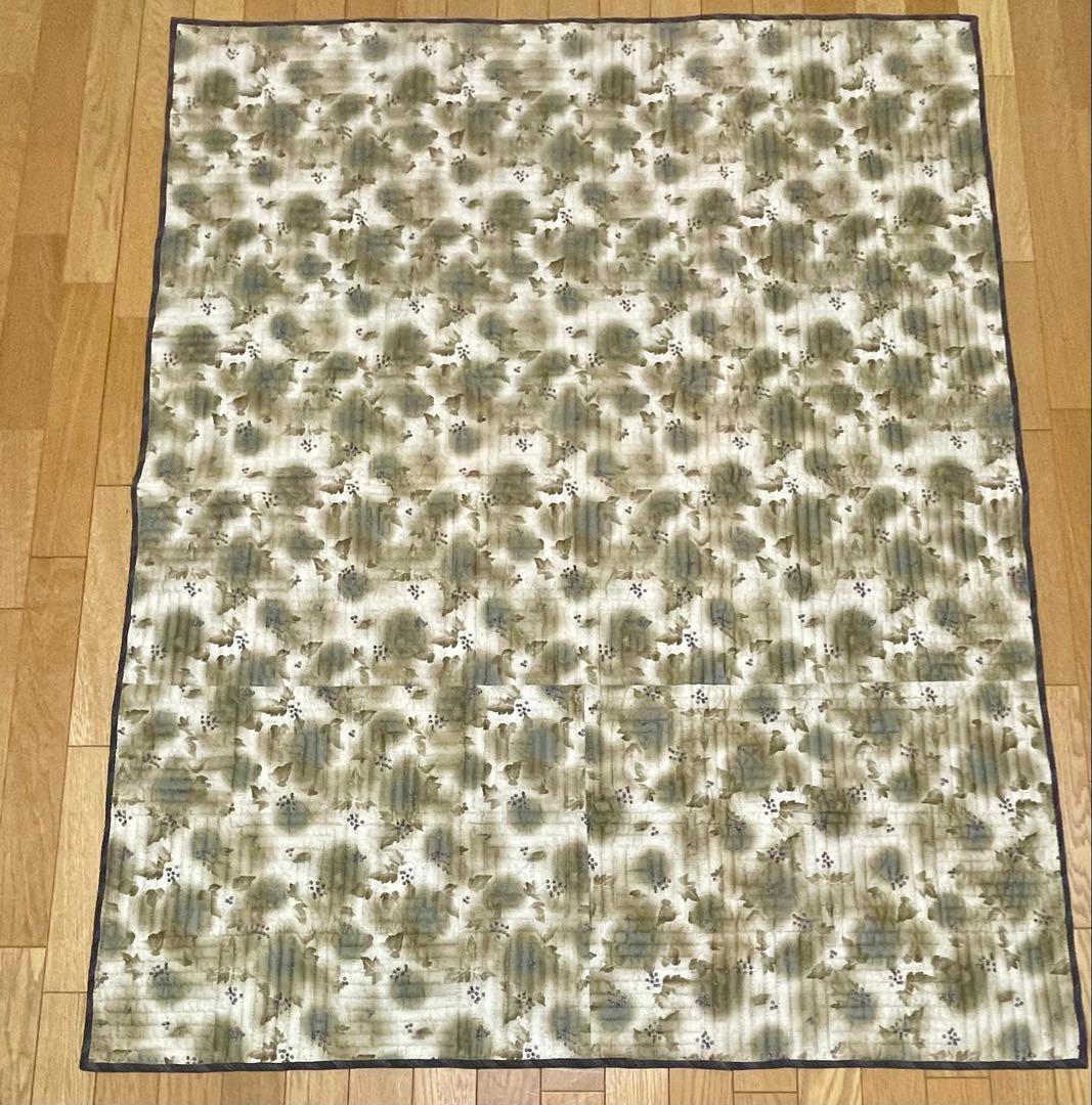 パッチワークキルト　タペストリー　ログキャビン