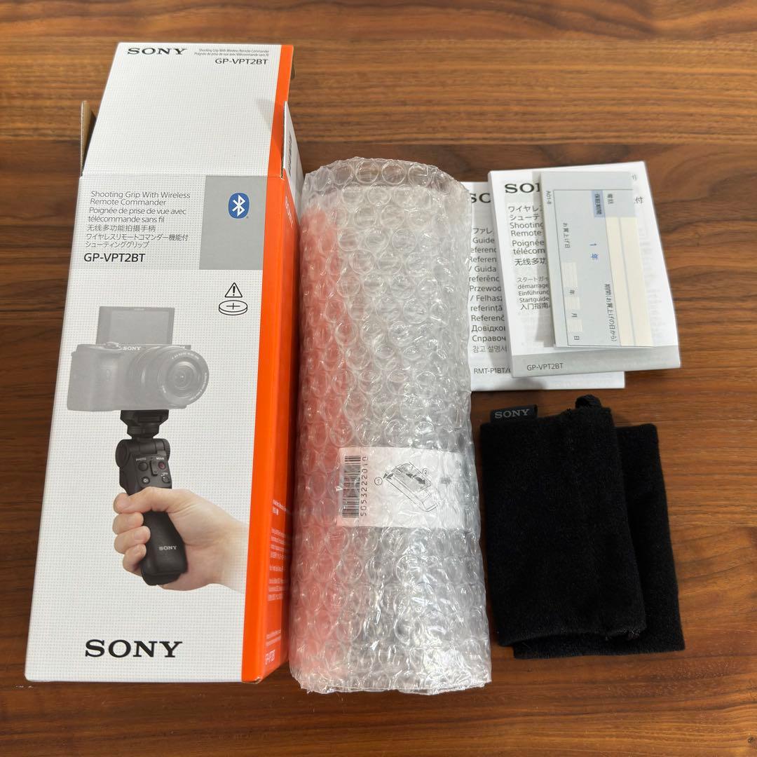 ほぼ新品SONY ZV-1Ⅱ シューティンググリップキットバッテリーチャージャー