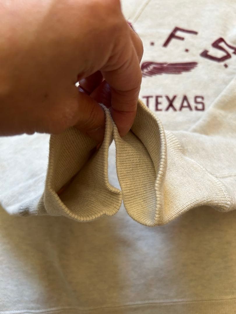 ウエアハウス SPAFSスウェット オートミール 40