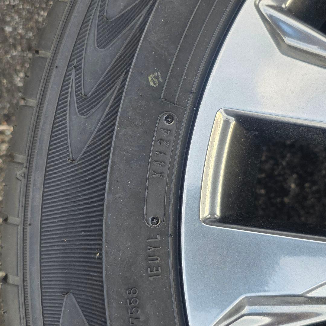 【新車外し】2024ランクル300ZX 純正ホイール★20インチタイヤセット4本