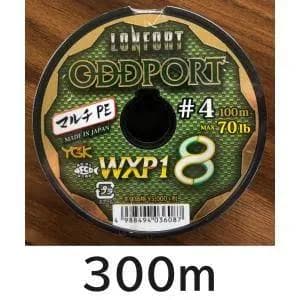 激安オッズポートWXP1 8　4号 300m 最強PEライン YGK よつあみ