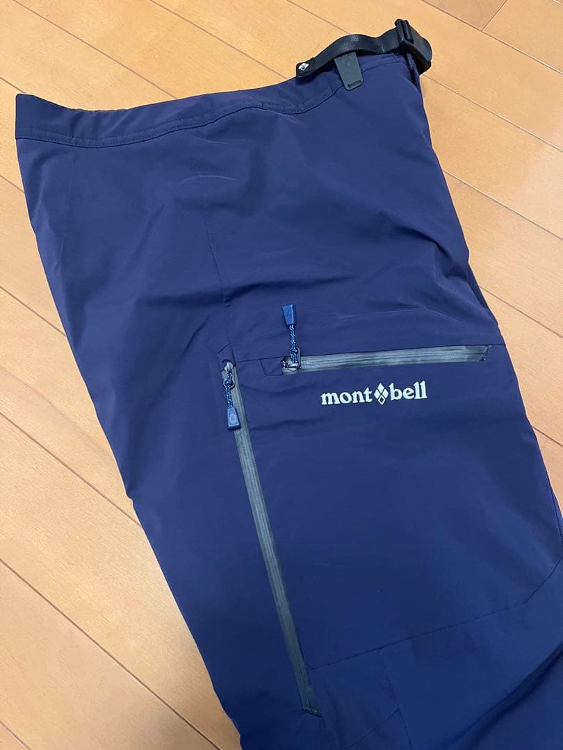 mont-bell パウダーグライドパンツ　ネイビー　レディース　S size