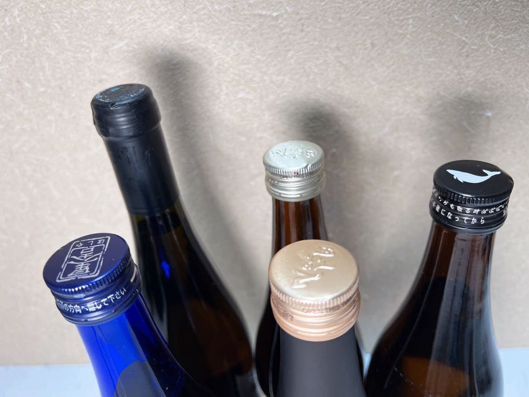日本酒とその他のアルコール飲料5種類を厳選しました