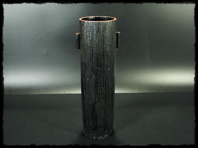 東大寺 修二会 大松明 竹花 坂本 曲斎 お水取り お松明 茶道具 花器f322