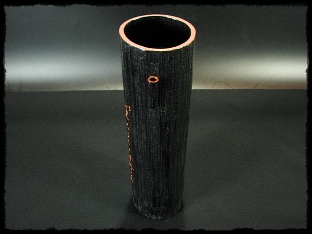 東大寺 修二会 大松明 竹花 坂本 曲斎 お水取り お松明 茶道具 花器f322