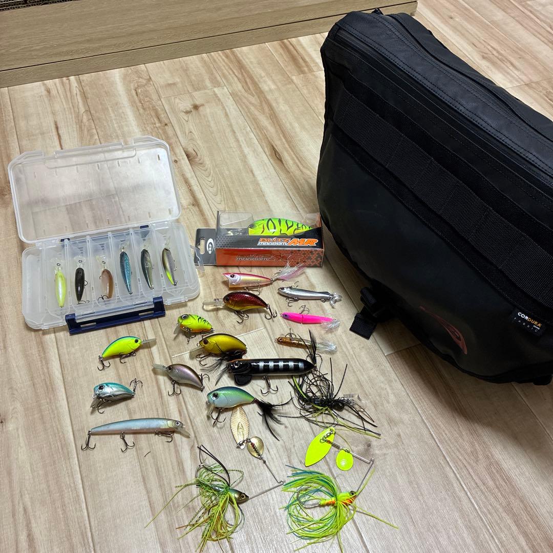 OSPルアーセットとバッグ