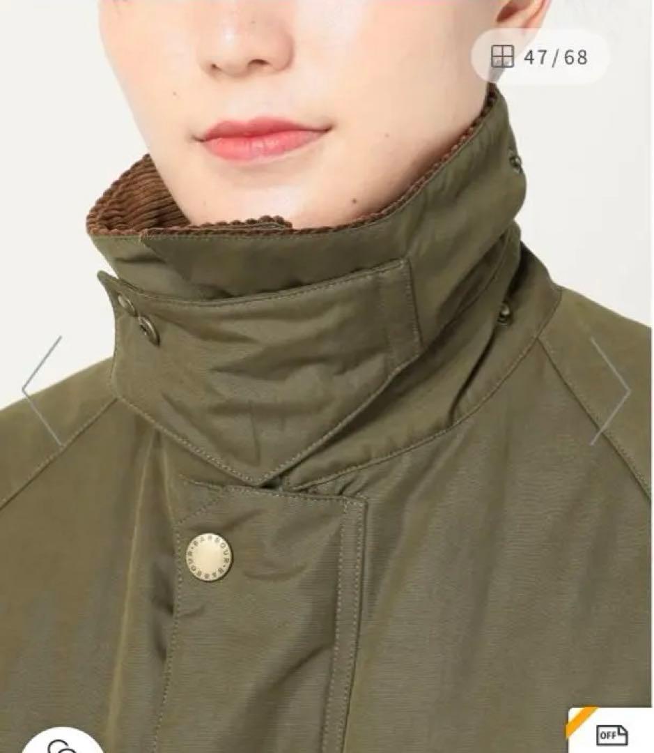 ⭐︎　FRAMeWORK＊Barbourバブアー　ミリタリーコート