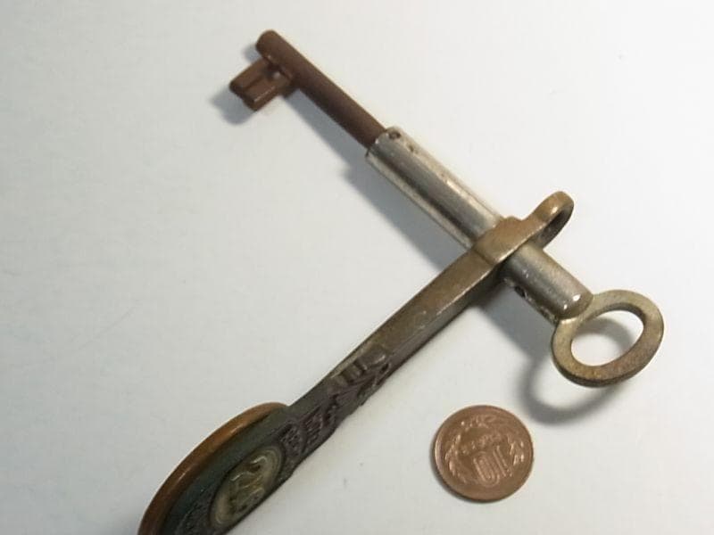 [o1246]アンティーク ドイツ ホテル キー ライヒショフ ハンブルグ