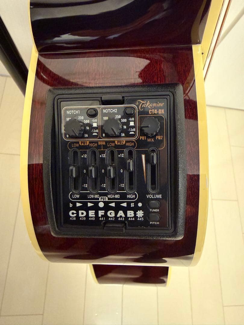 Takamine タカミネ DMP551C WR エレアコ ギターケース付き