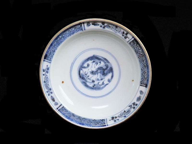 大聖寺伊万里　牡丹に毘沙門亀甲の図　大振蓋茶碗　大振蓋向付 C679AS-CBt