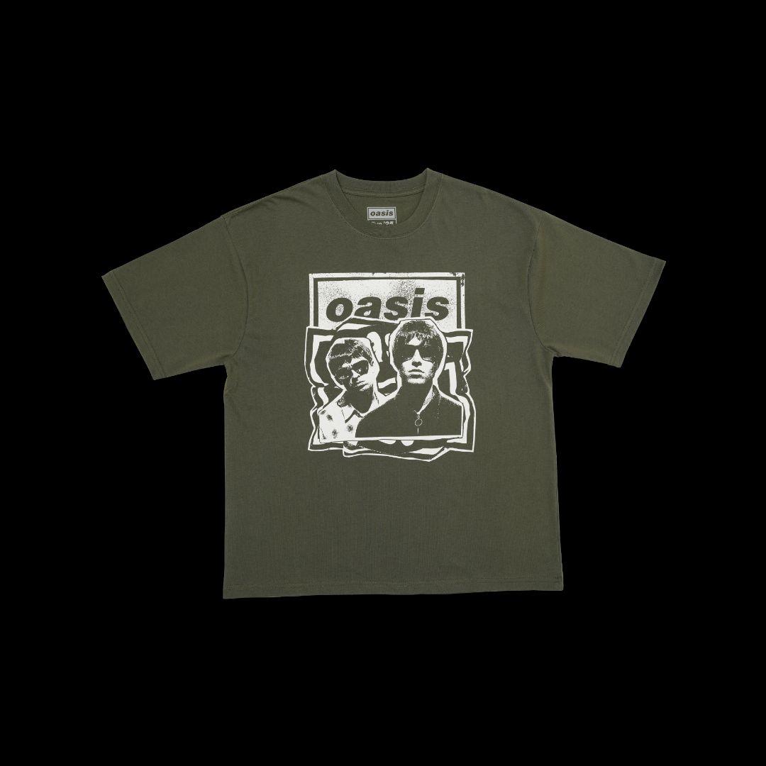 oasis Tシャツ XLサイズ オリーブグリーン 完売品