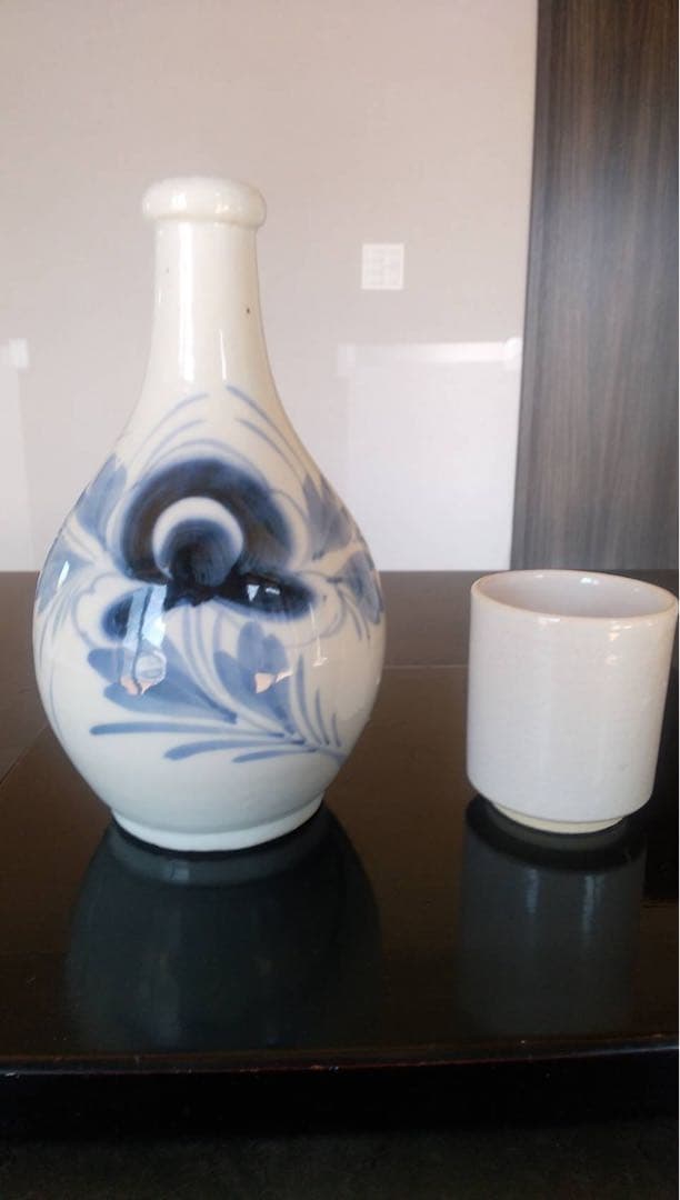 古伊万里　茶道具　花器　波佐見焼　赤膚焼　徳利　染付