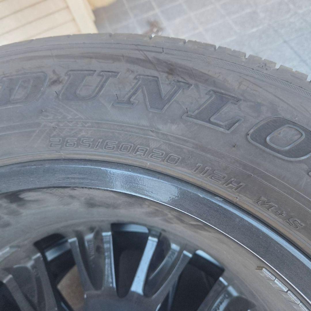 たつおランクル250 ZX 純正タイヤホイールセット 走行距離7000キロ