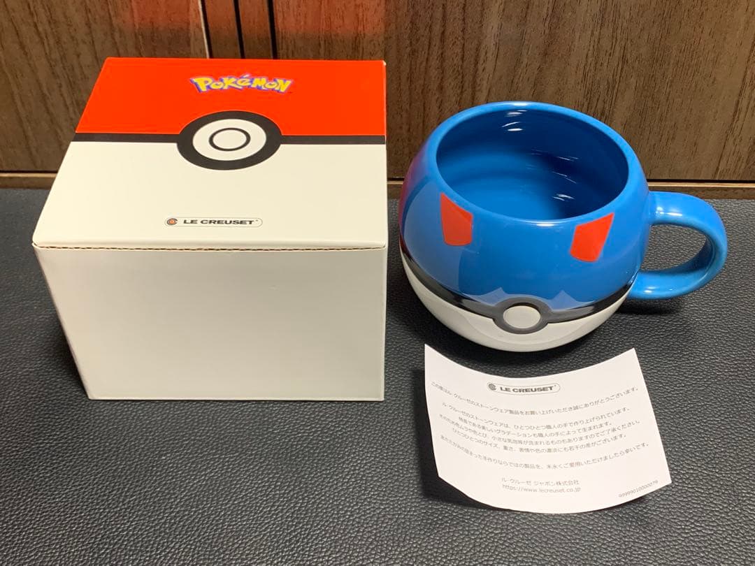 ル・クルーゼ　ポケモン スーパーボール マグカップ 新品未使用