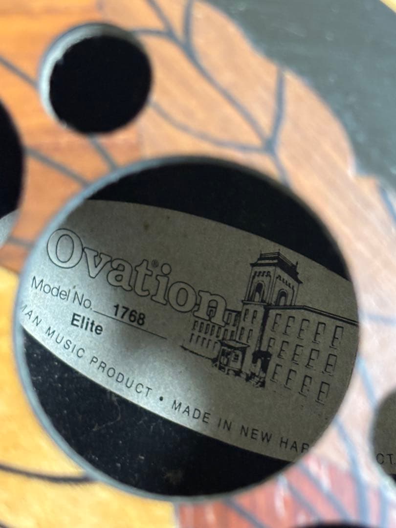 オベーション　USA Ovation elite エレアコ　ギター