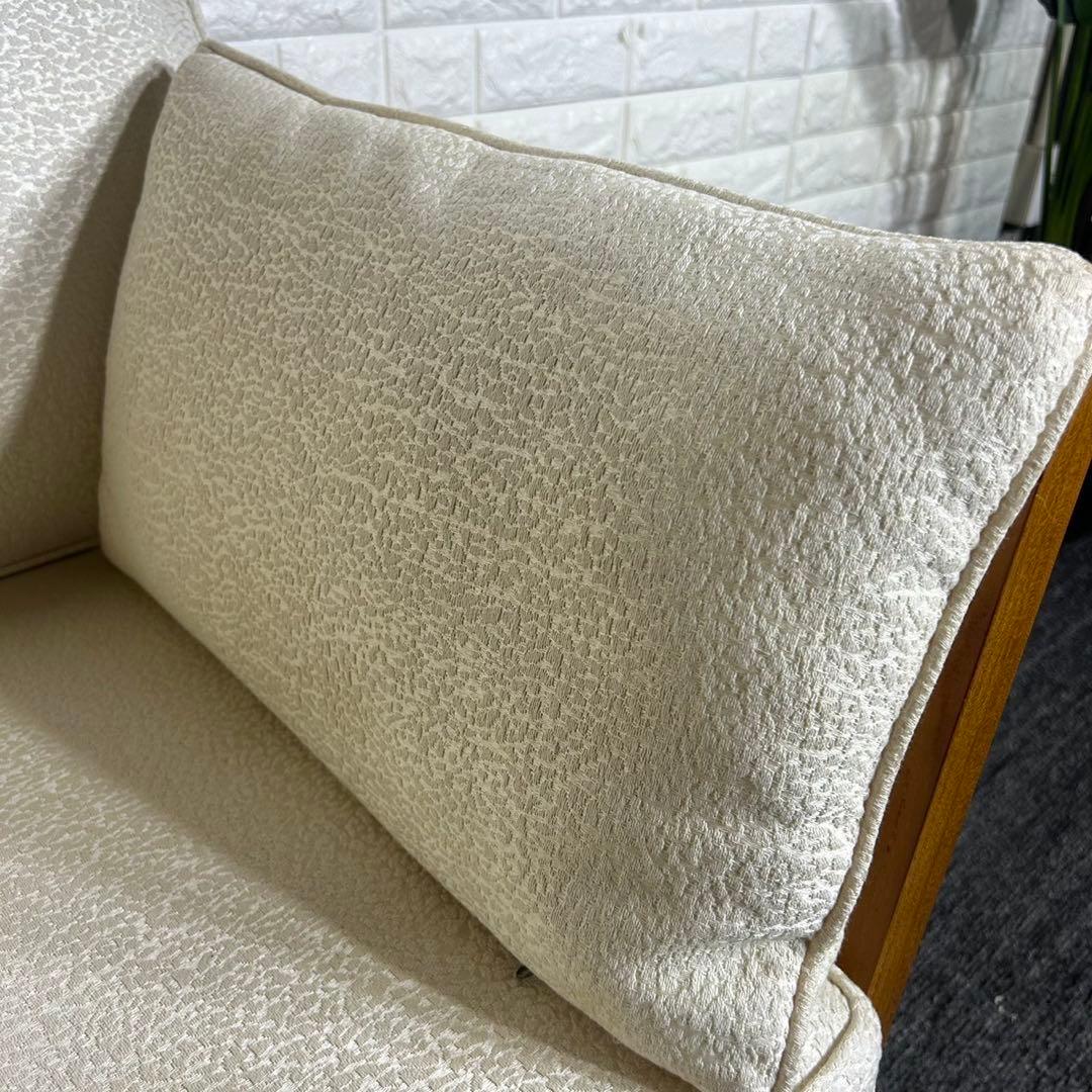 SCANTEAK スキャンティーク1人掛けソファ 木製フレーム 北欧 C091