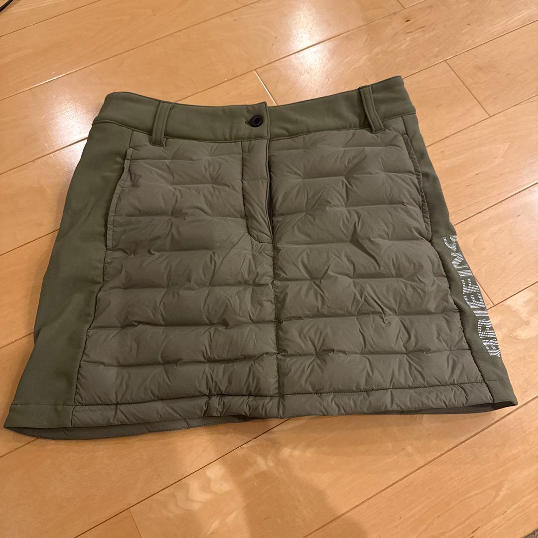 BRIEFING オリーブ キルティングスカート