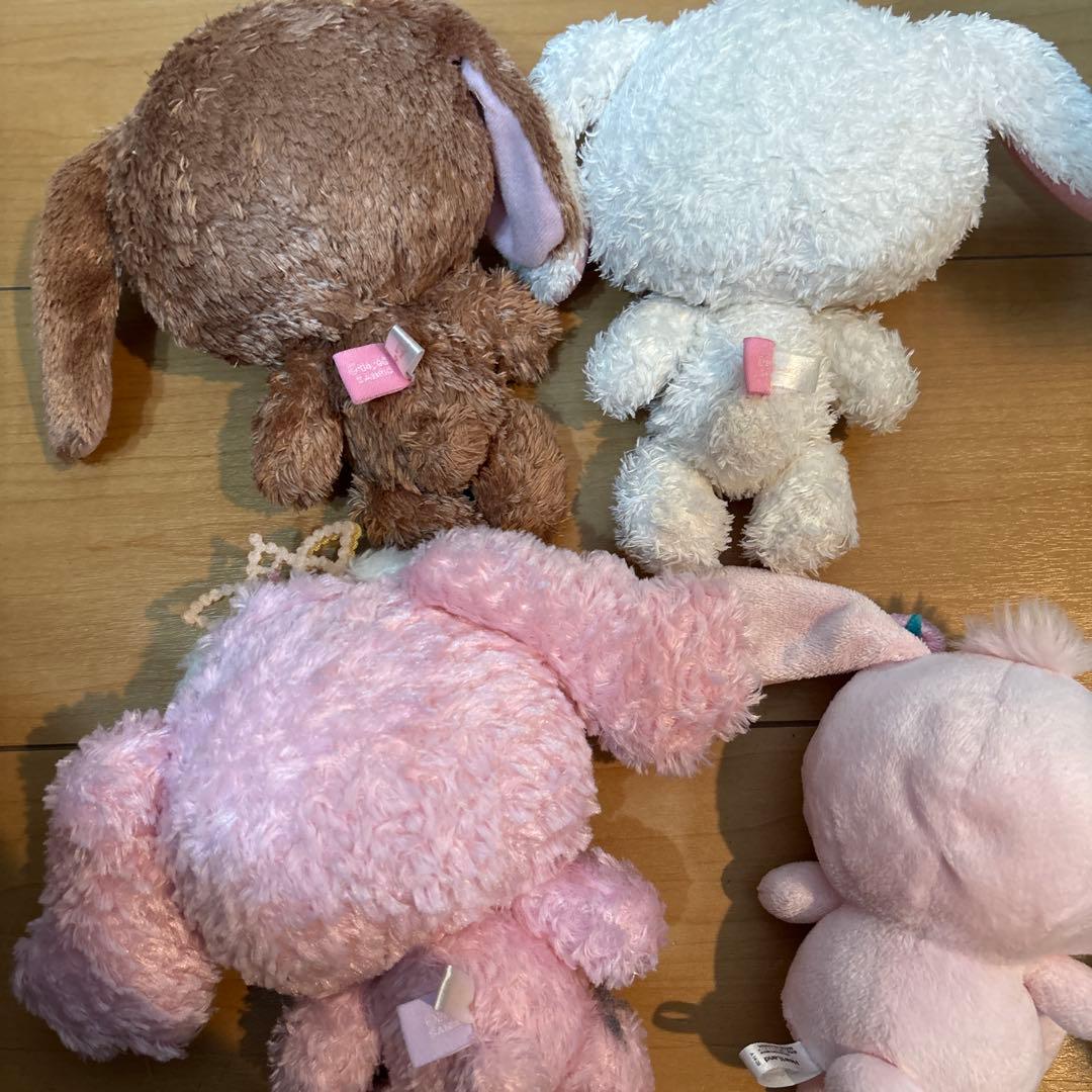 当時品 シュガーバニーズ ぬいぐるみ 2004年 SUGAR BUNNIES